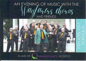 Tickets available for Wayfarers Chorus ch==Charity Concert 2017