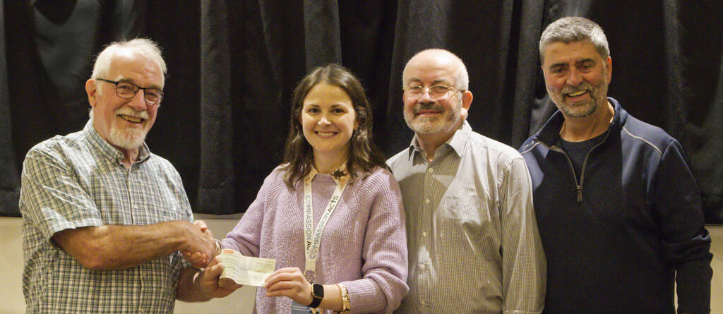 Compassion Acts donation by Wayfarers Chorus