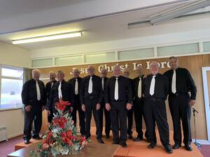 Men-In-Black-at-Woodvale-Chapel